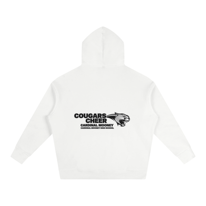 Vector Star Front Cardinal Mooney Oversize Fleeced Hoodie