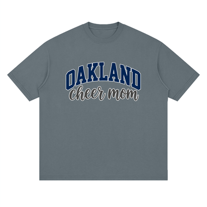 Cheer Mom Oakland Middle Oversized Drop Shoulder T-Shirt