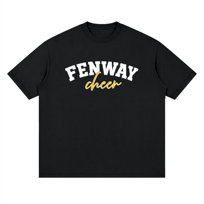 Cursive Fenway Oversized Drop Shoulder T-Shirt