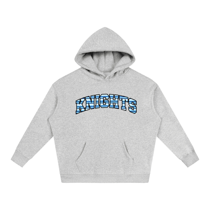 Striped Knights Oversize Fleeced Hoodie