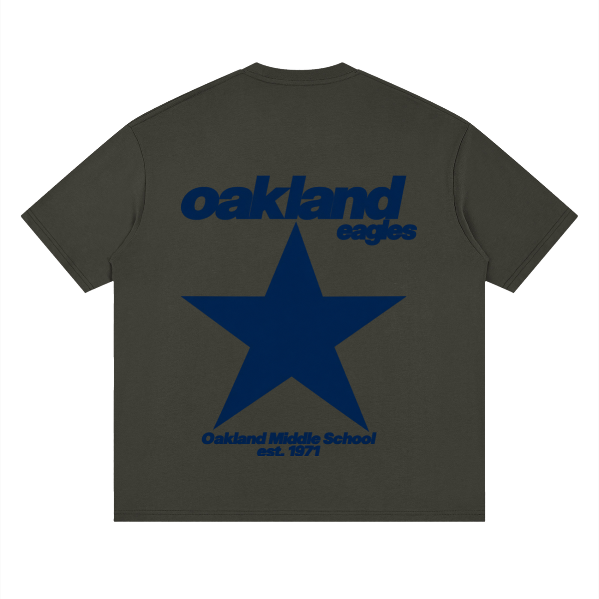 Big Star Oakland Middle Oversized Drop Shoulder T-Shirt