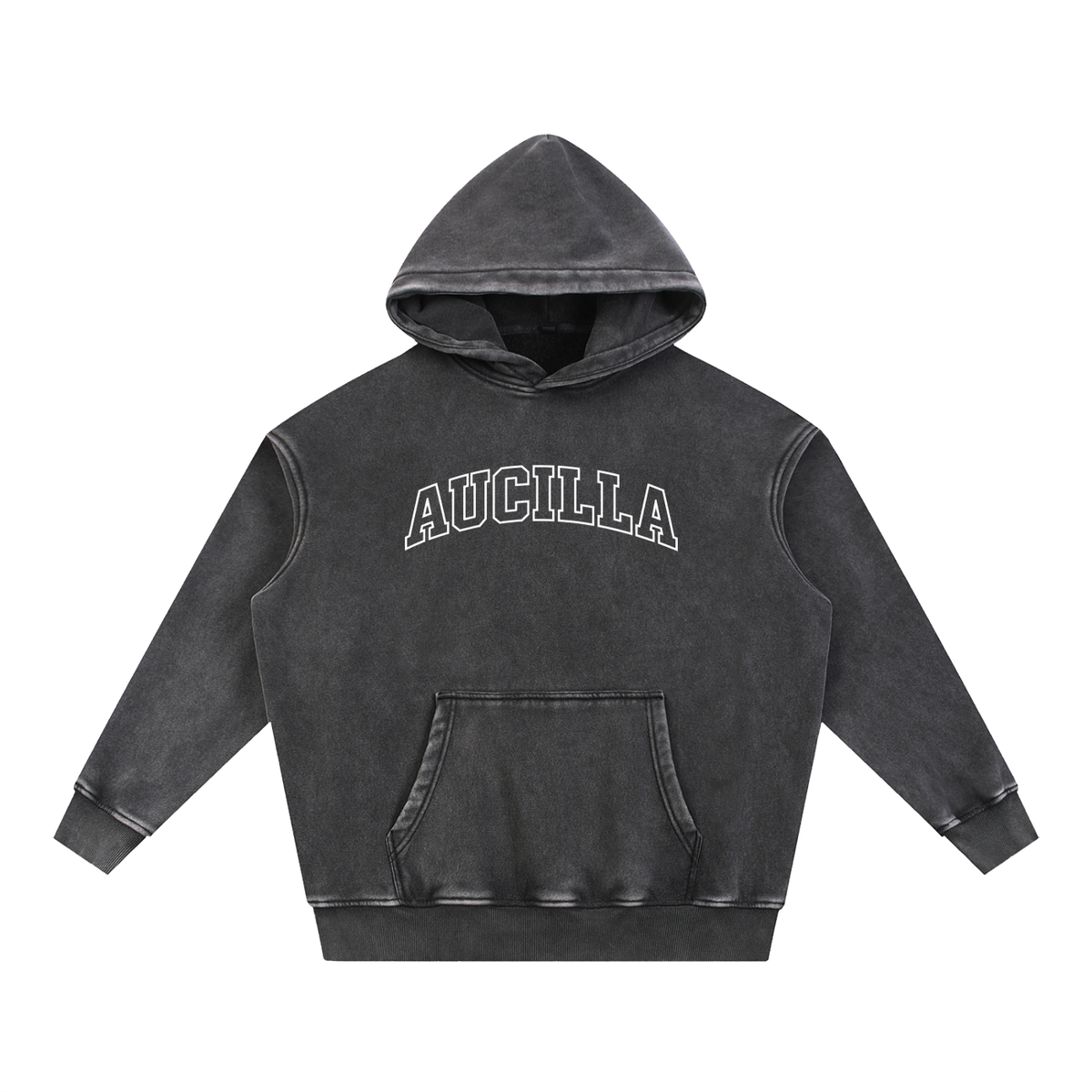 AUCILLA Snow Wash Fleece Oversize Hoodie