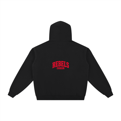 Simple UNLV Essential Fleece Zip-Through Hoodie