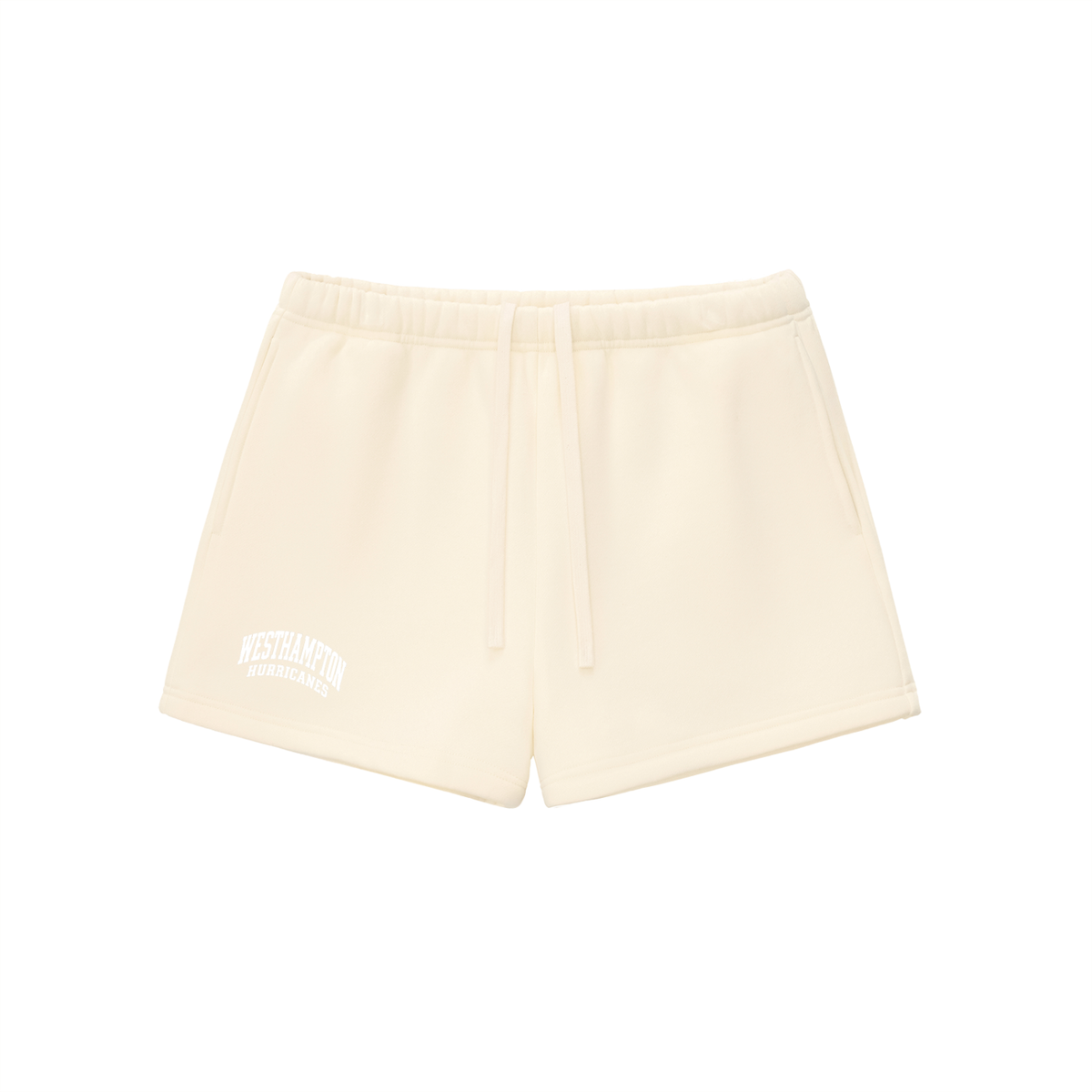 Basic 2 White Westhampton Essential Fleece Drawstring Sweatshorts