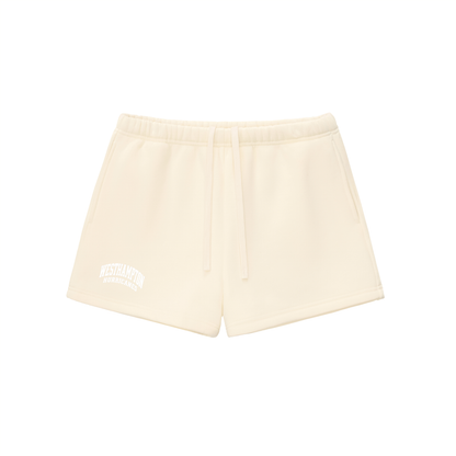 Basic 2 White Westhampton Essential Fleece Drawstring Sweatshorts