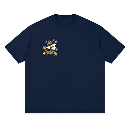 Lets Go Simsbury Oversized Drop Shoulder T-Shirt