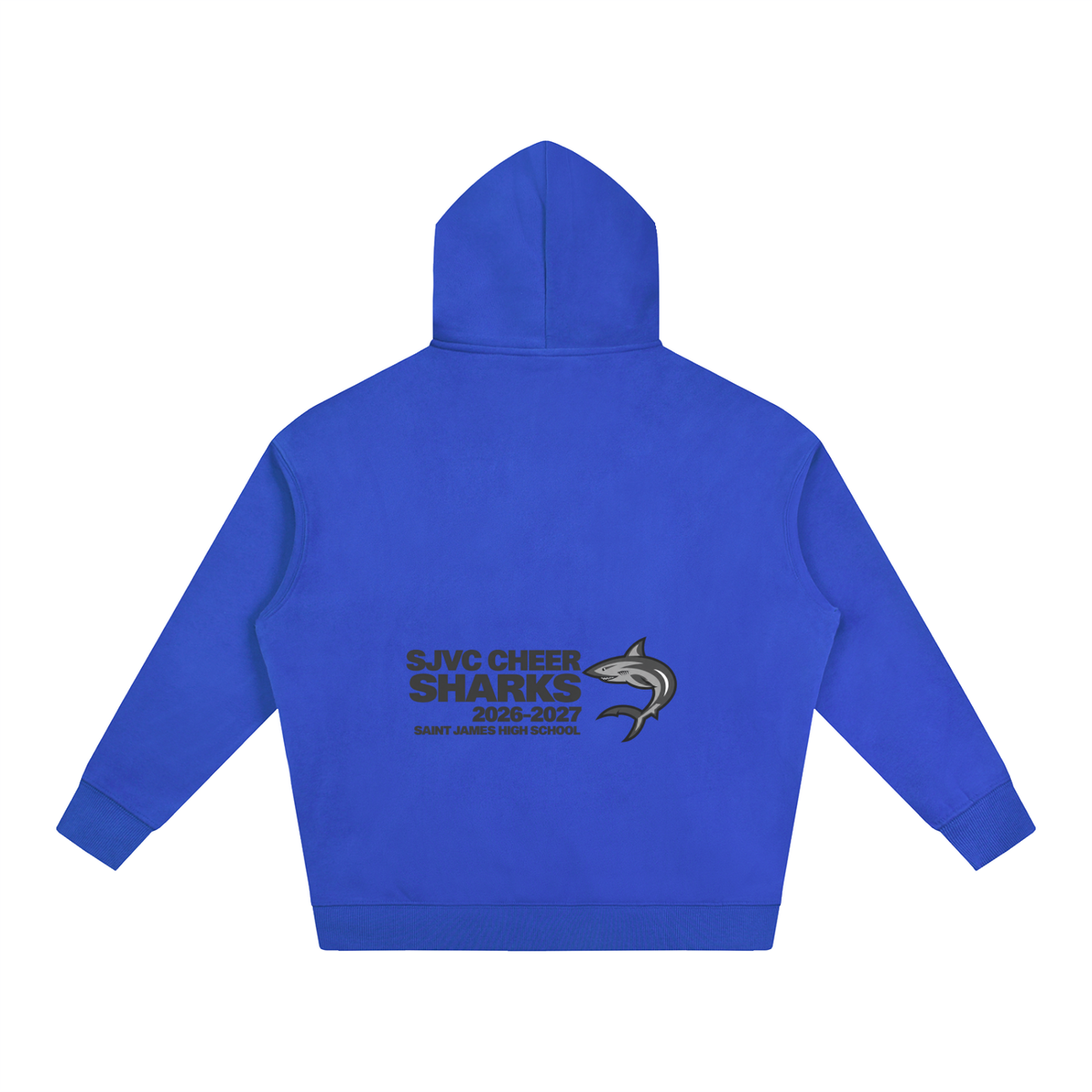 Vector Star Front Saint James Oversize Fleeced Hoodie