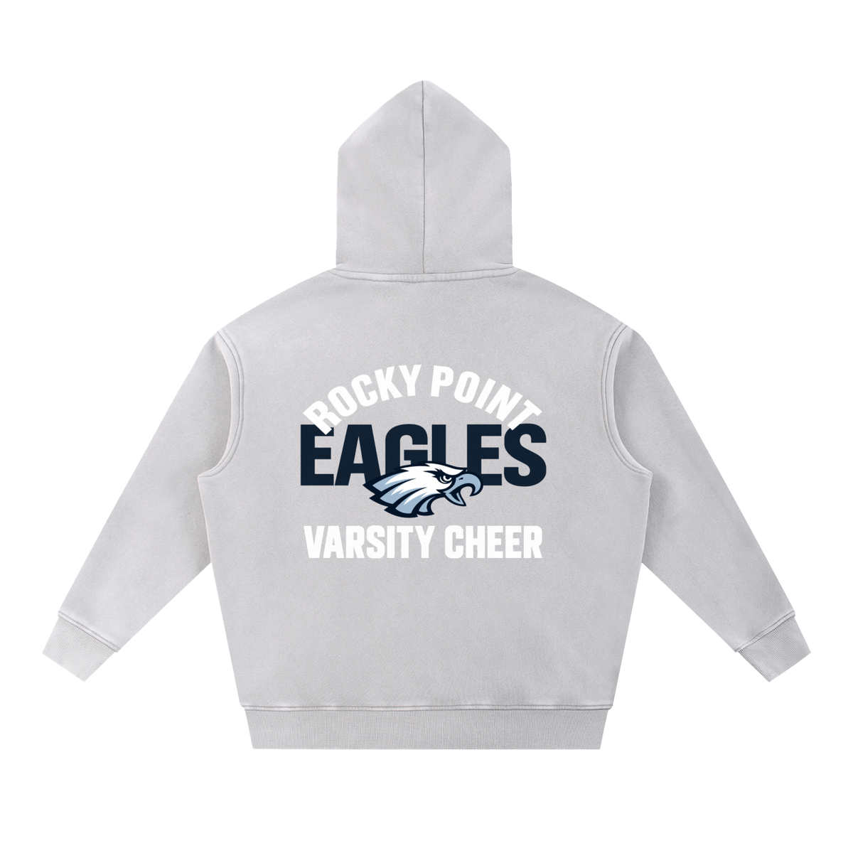 Snow Wash Fleece Oversize Hoodie