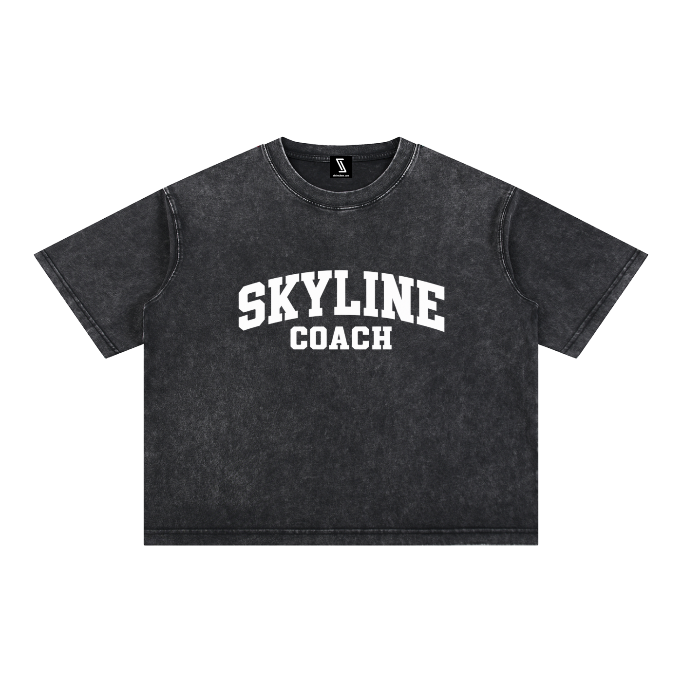 Mineral Wash Boxy Cotton T-Shirt