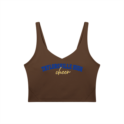 Cursive Taylorsville Women's V-Neck Yoga Sports Bra