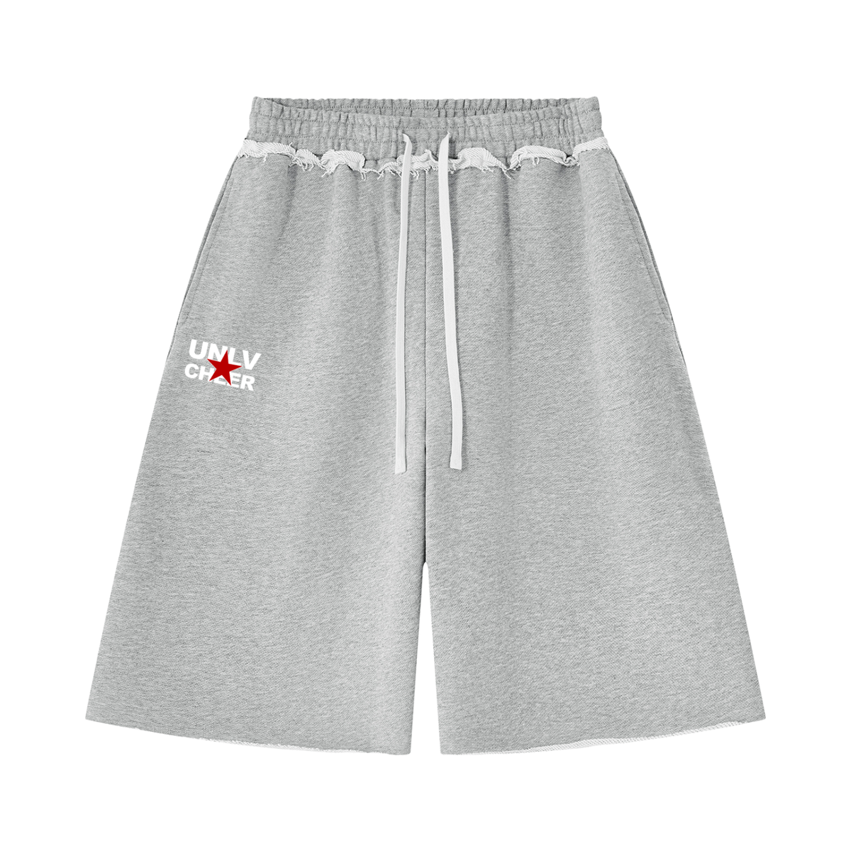 Unisex Heavyweight Raw Edge Shorts