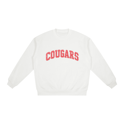 Oversized Drop Shoulder Crewneck Sweatshirt