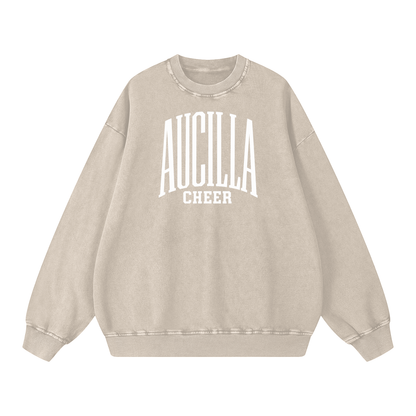 Basic 3 Aucilla Snow Washed Oversized Sweatshirt