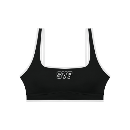 Basic 4 St Vincent Ferrer Women's Color Block Yoga Sports Bra