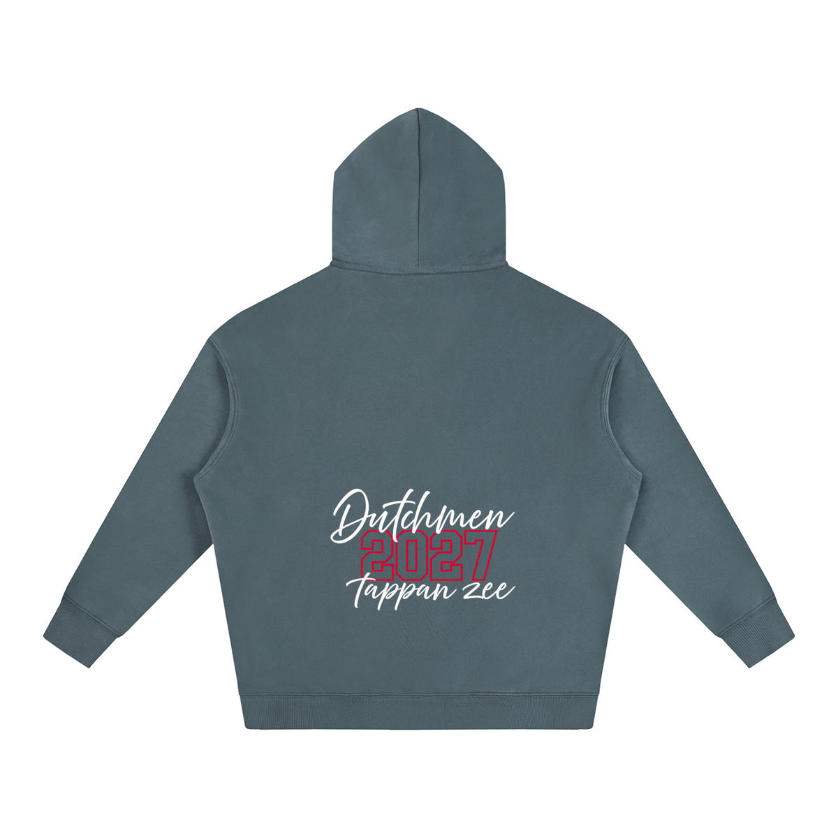 Cursive Front Tappan Zee Oversize Fleeced Hoodie