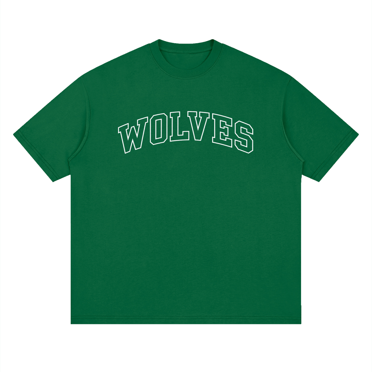 Basic 5 Green River Oversized Drop Shoulder T-Shirt