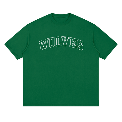 Basic 5 Green River Oversized Drop Shoulder T-Shirt