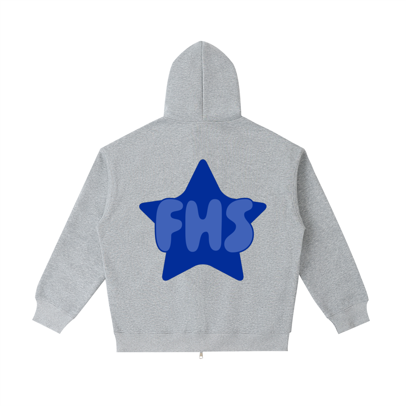 Zip Up Star Hoodie