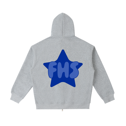 Zip Up Star Hoodie