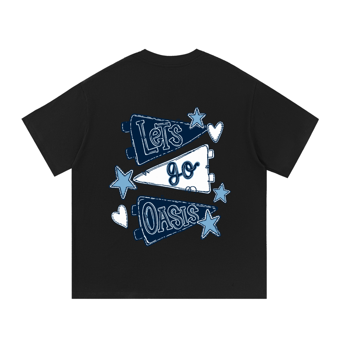 Lets Go Oasis Essential Oversized Cotton T-Shirt