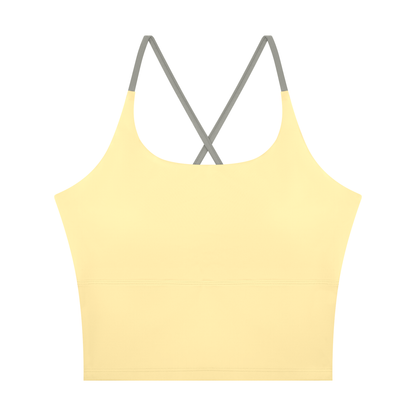 Strive Colorblock Crop Tank