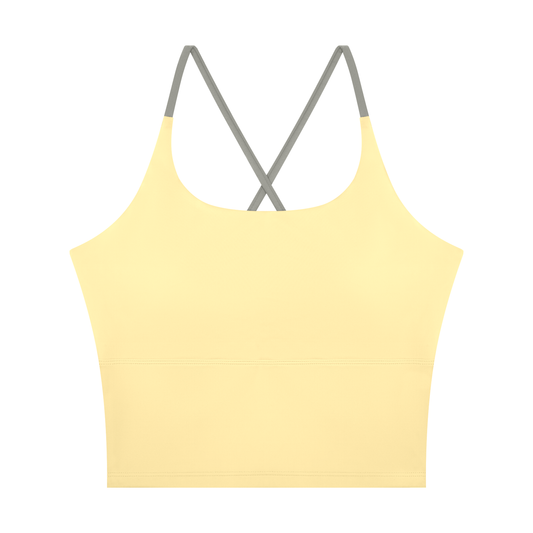 Strive Colorblock Crop Tank