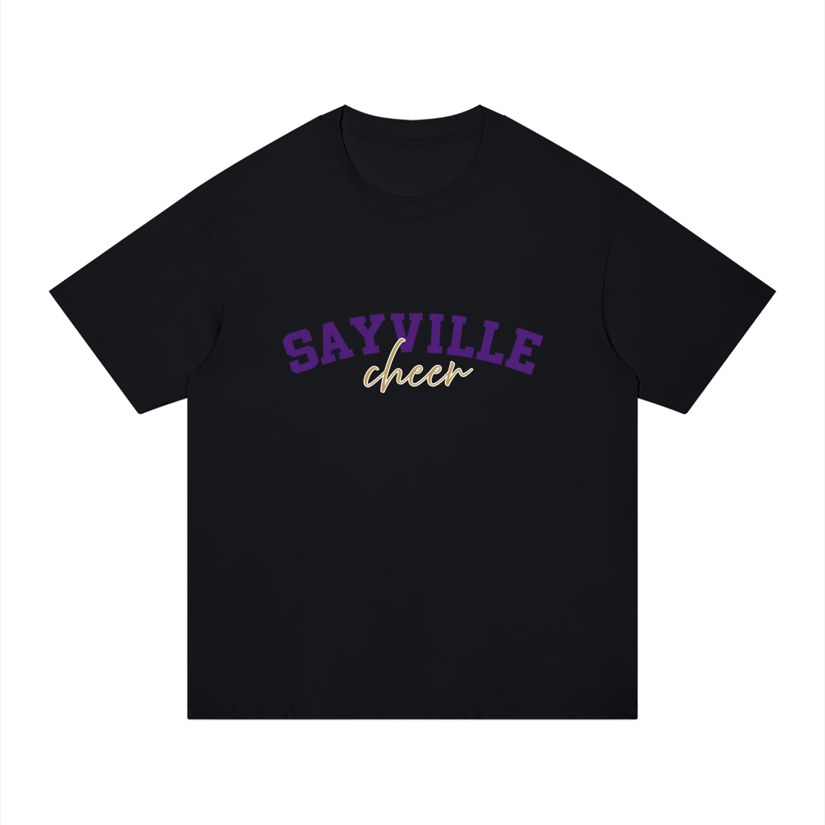 Cursive Sayville Unisex Regular Fit Cotton T-Shirt