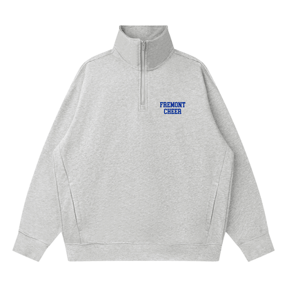 Quarter-Zip Drop Shoulder Sweatshirt