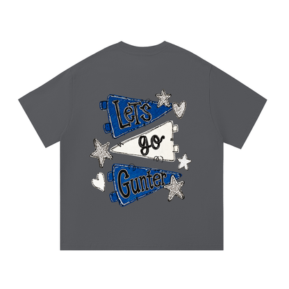 Lets Go Gunter Essential Oversized Cotton T-Shirt