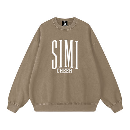 Snow Washed Oversized Sweatshirt