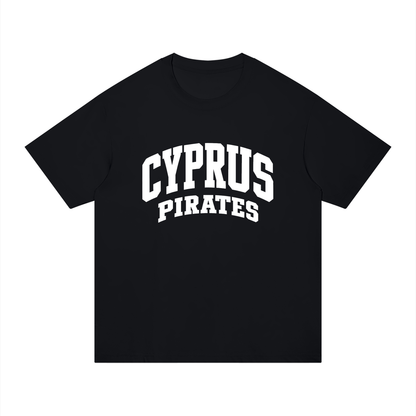 Basic 2 White Cyprus Unisex Regular Fit Cotton T-Shirt