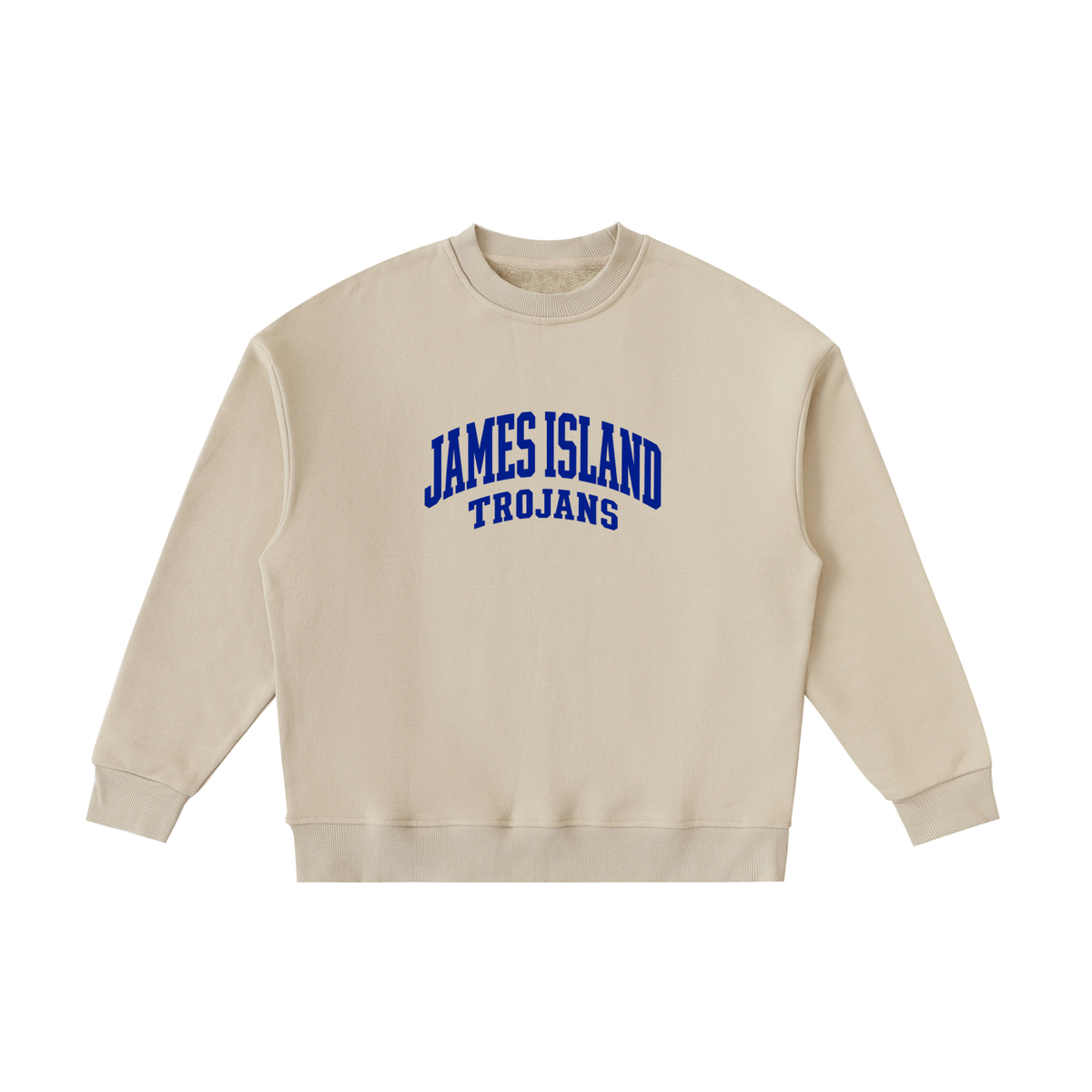 Basic 2 James Island Essential Fleece Kids' Crewneck Sweatshirt