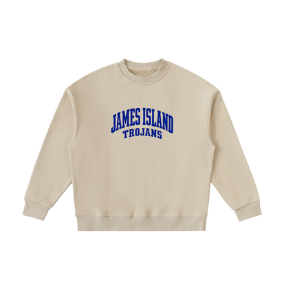 Basic 2 James Island Essential Fleece Kids' Crewneck Sweatshirt