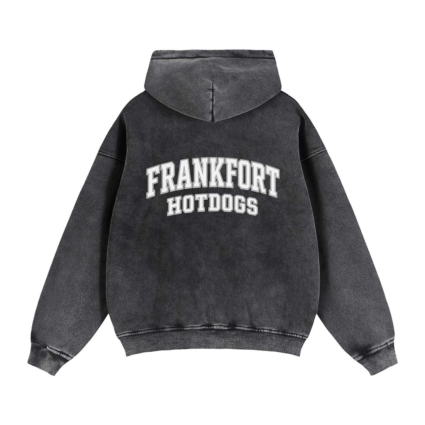 Zip-Through Boxy Fleece Hoodie