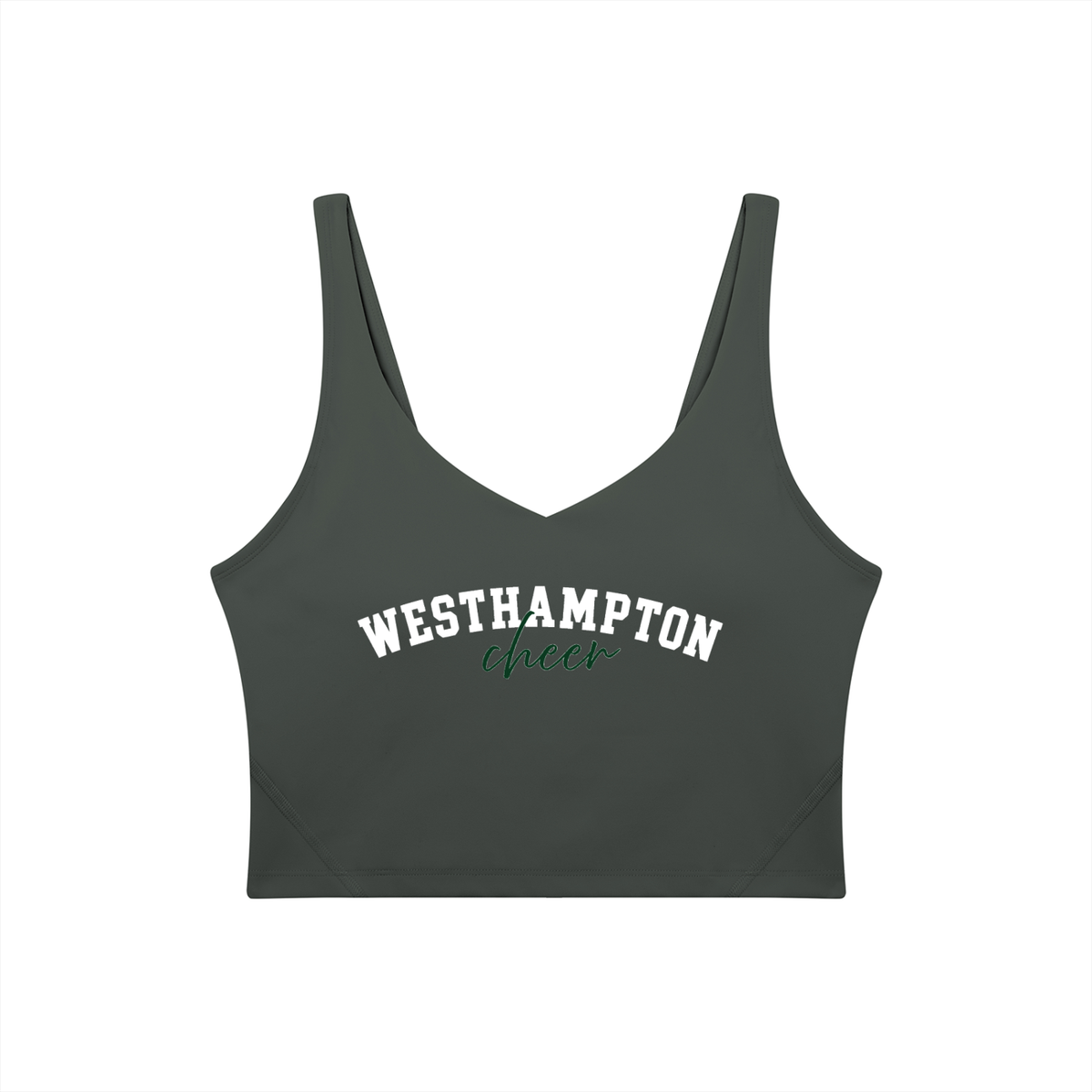 Cursive Westhampton Women's V-Neck Yoga Sports Bra