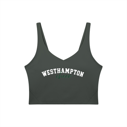Cursive Westhampton Women's V-Neck Yoga Sports Bra