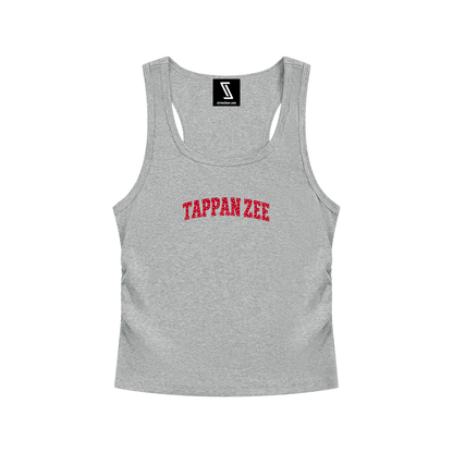 Polka Dot Tappan Zee Women’s Ruched Tank Top