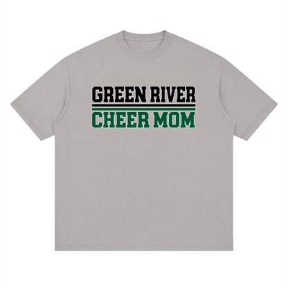 Mom Green River Oversized Drop Shoulder T-Shirt