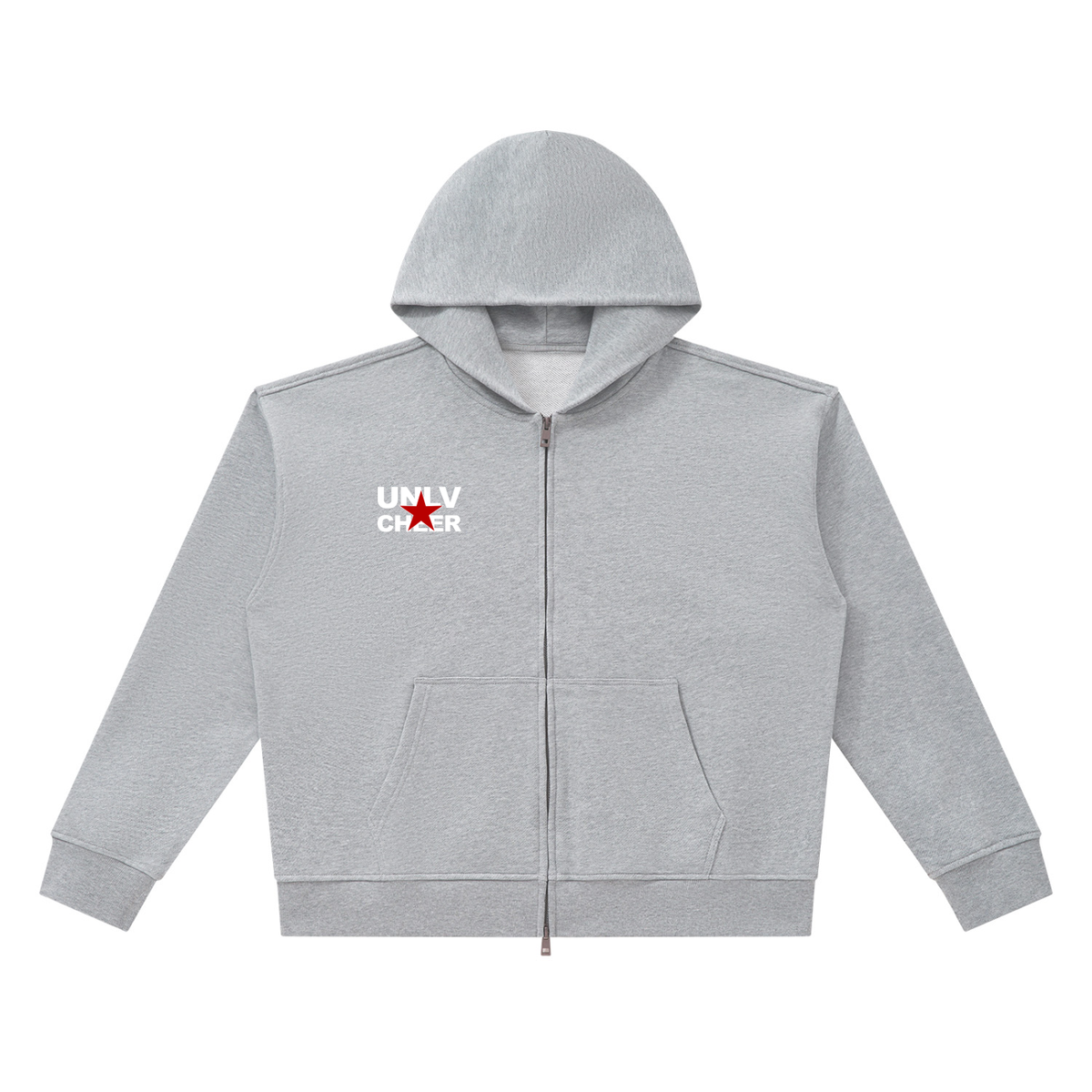 Unisex Heavyweight Full Zip Boxy Hoodie
