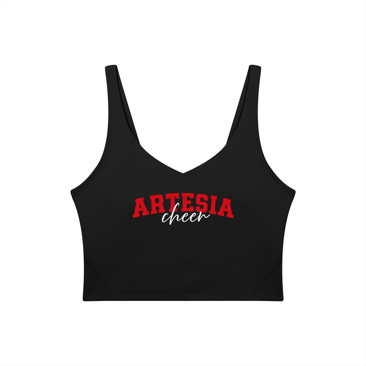 Cursive Artesia Women's V-Neck Yoga Sports Bra