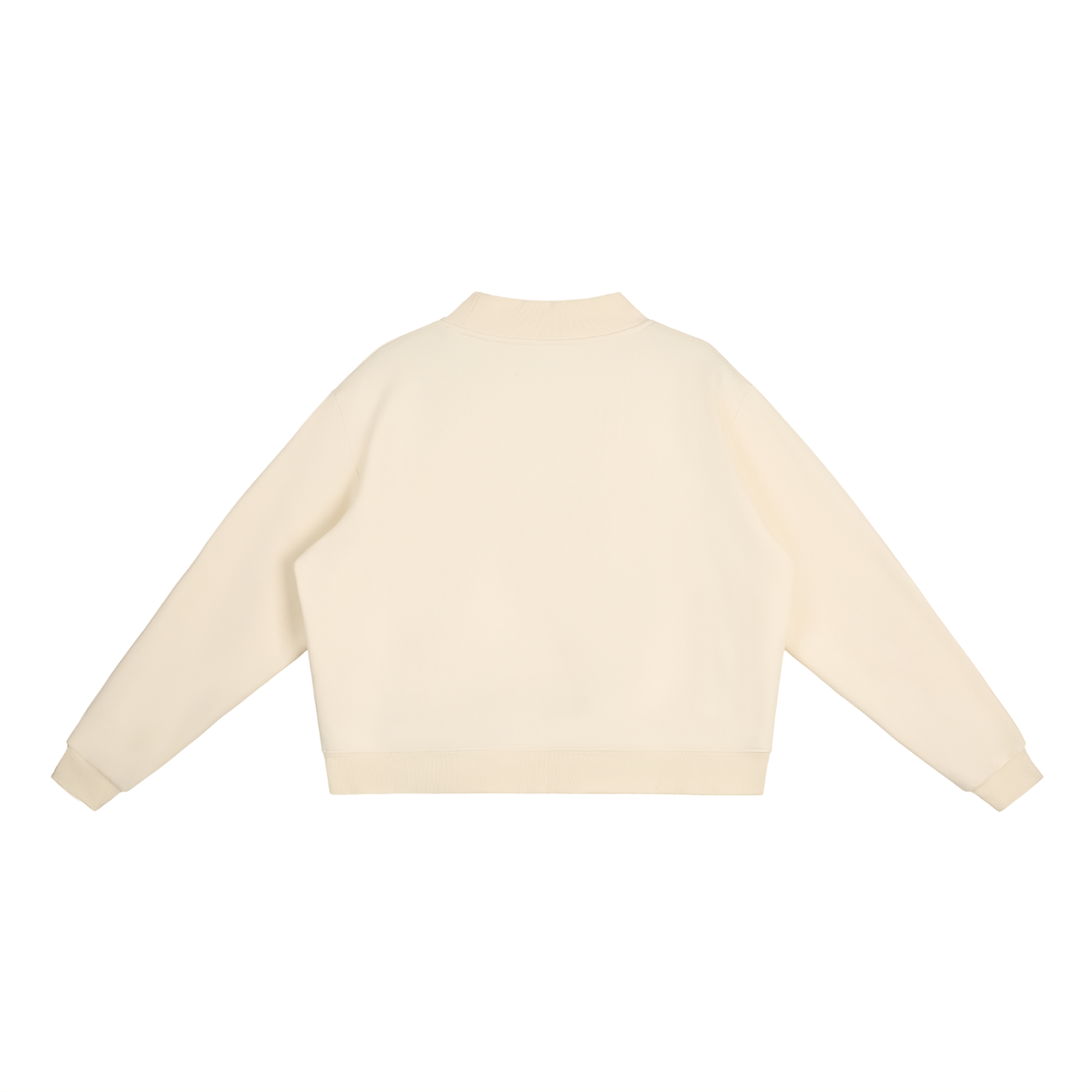 Mock-Neck Sweatshirt