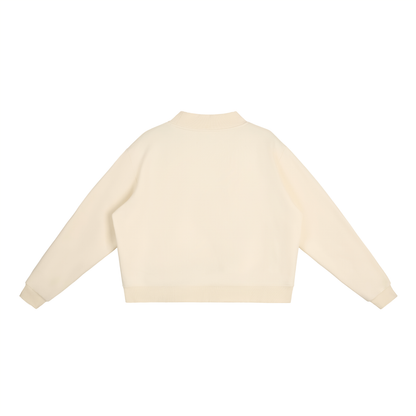 Mock-Neck Sweatshirt