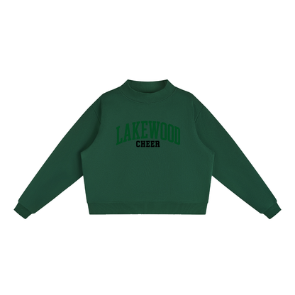 Basic 1 Lakewood Ranch Essential Fleece Mock-Neck Crew Sweatshirt