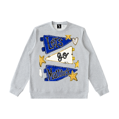 Lets Go Mattituck Essential Heavyweight Crewneck Sweatshirt