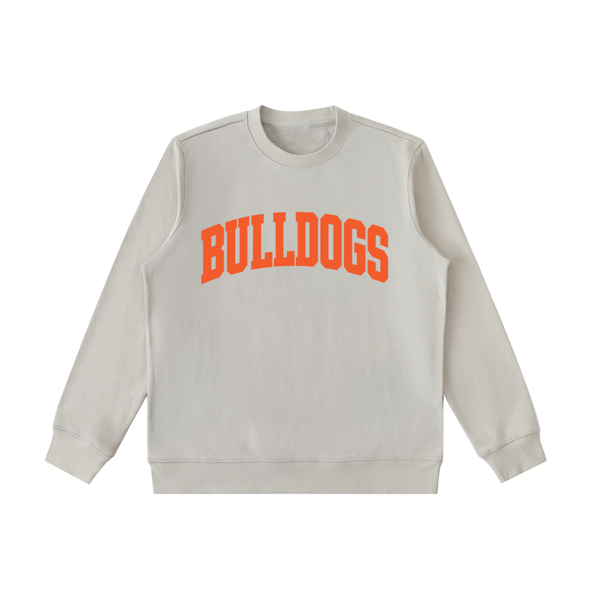 Basic 2 Green Bulldogs Essential Heavyweight Crewneck Sweatshirt