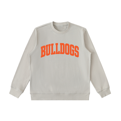 Basic 2 Green Bulldogs Essential Heavyweight Crewneck Sweatshirt