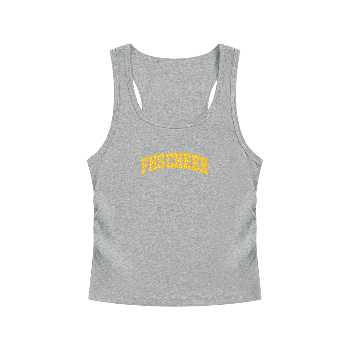 Polka Dot Fenway Women’s Ruched Tank Top