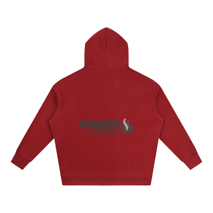 Vector Star Front West Shore Oversize Fleeced Hoodie