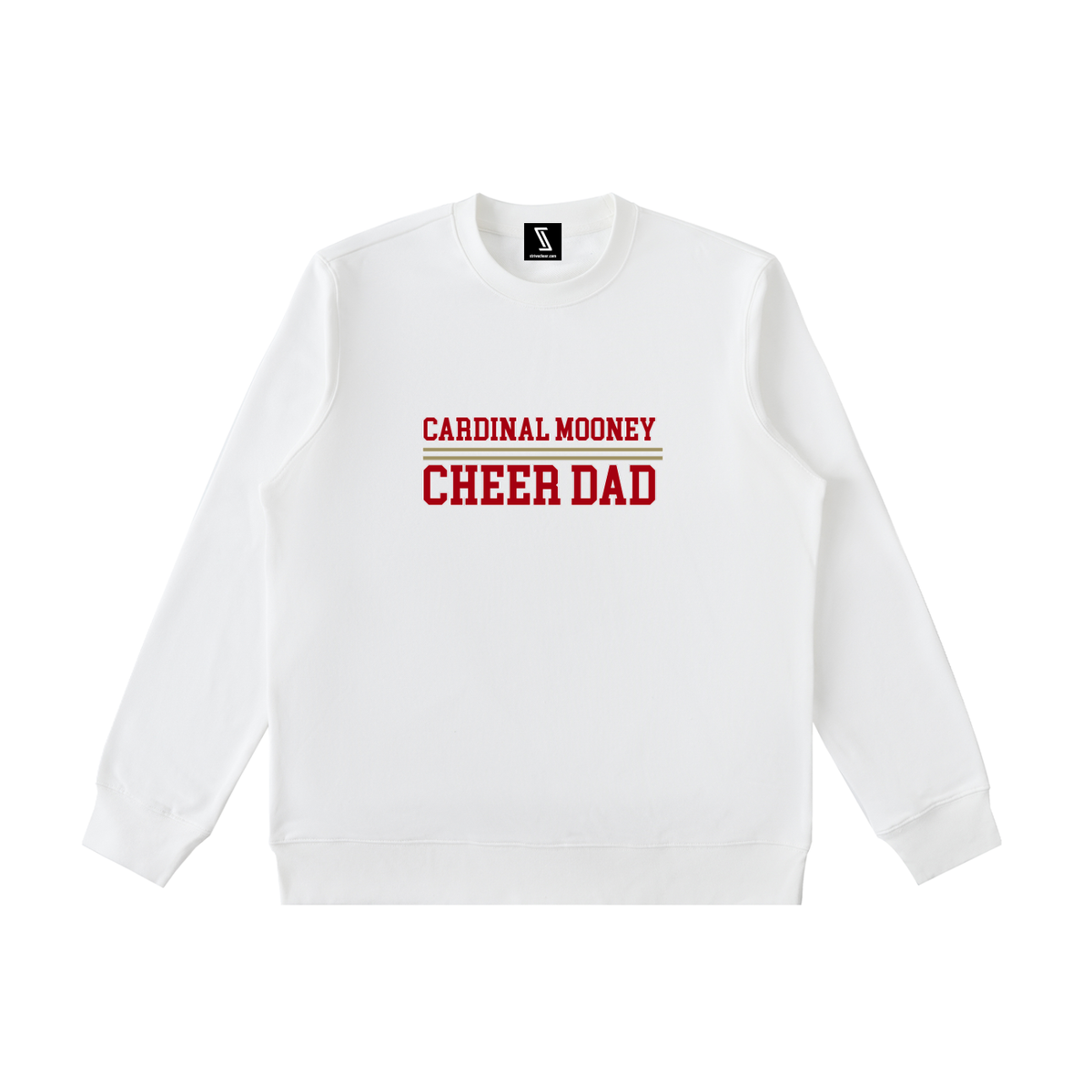 Dad Cardinal Mooney Essential Heavyweight Crewneck Sweatshirt