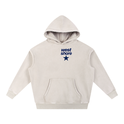 Big Star West Shore Snow Wash Fleece Oversize Hoodie